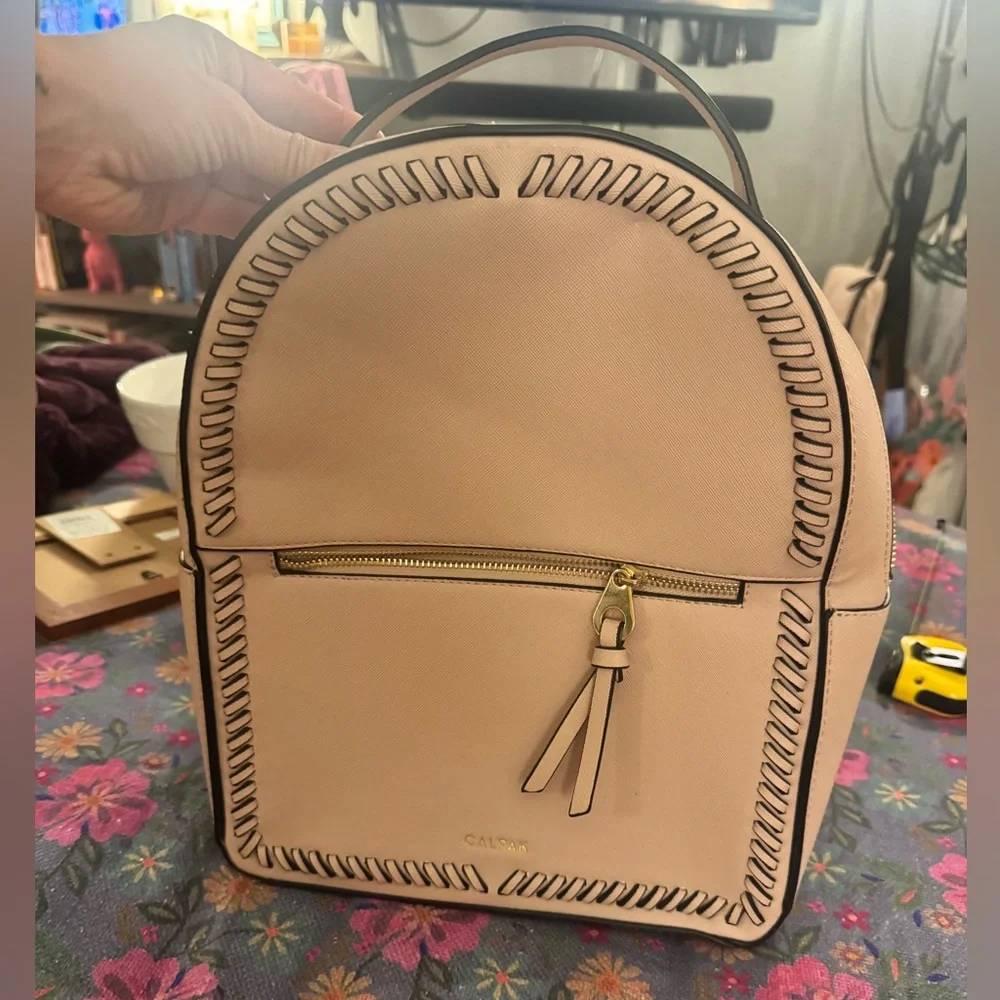 Calpak Pale Pink Backpack